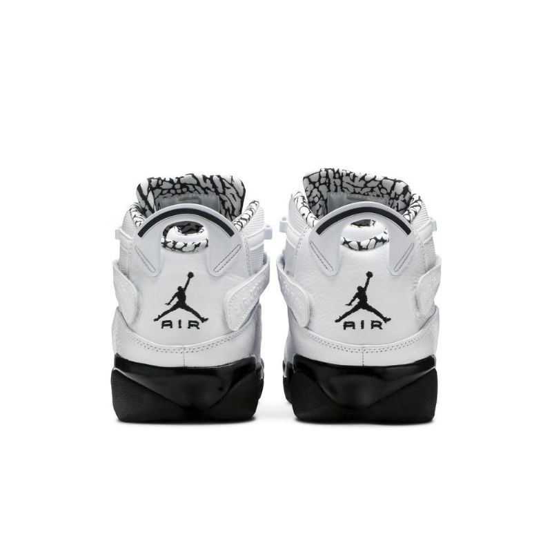Ανδρικά Παπούτσια Air Jordan 6 Rings Λευκά Μαύρα