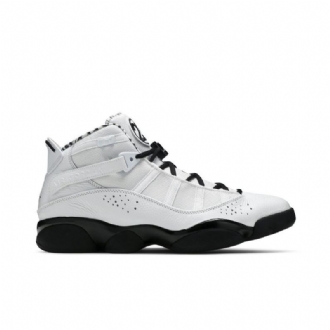 Ανδρικά Παπούτσια Air Jordan 6 Rings Λευκά Μαύρα
