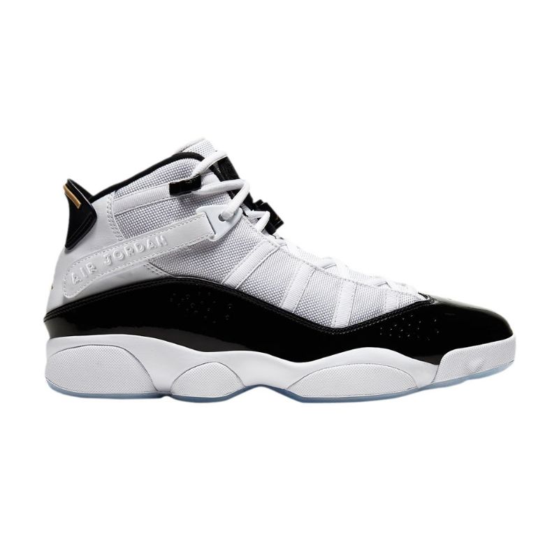 Ανδρικά Παπούτσια Air Jordan 6 Rings Λευκά Μαύρα