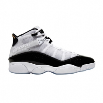 Ανδρικά Παπούτσια Air Jordan 6 Rings Λευκά Μαύρα