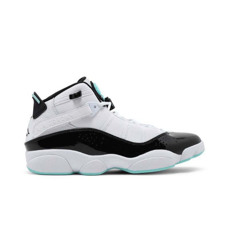 Ανδρικά Παπούτσια Air Jordan 6 Rings Λευκά Μαύρα Μπλε