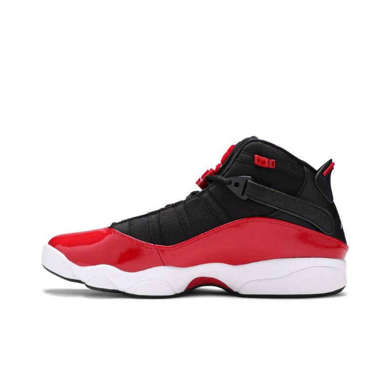 Ανδρικά Παπούτσια Air Jordan 6 Rings Μαύρα Κόκκινα Λευκά