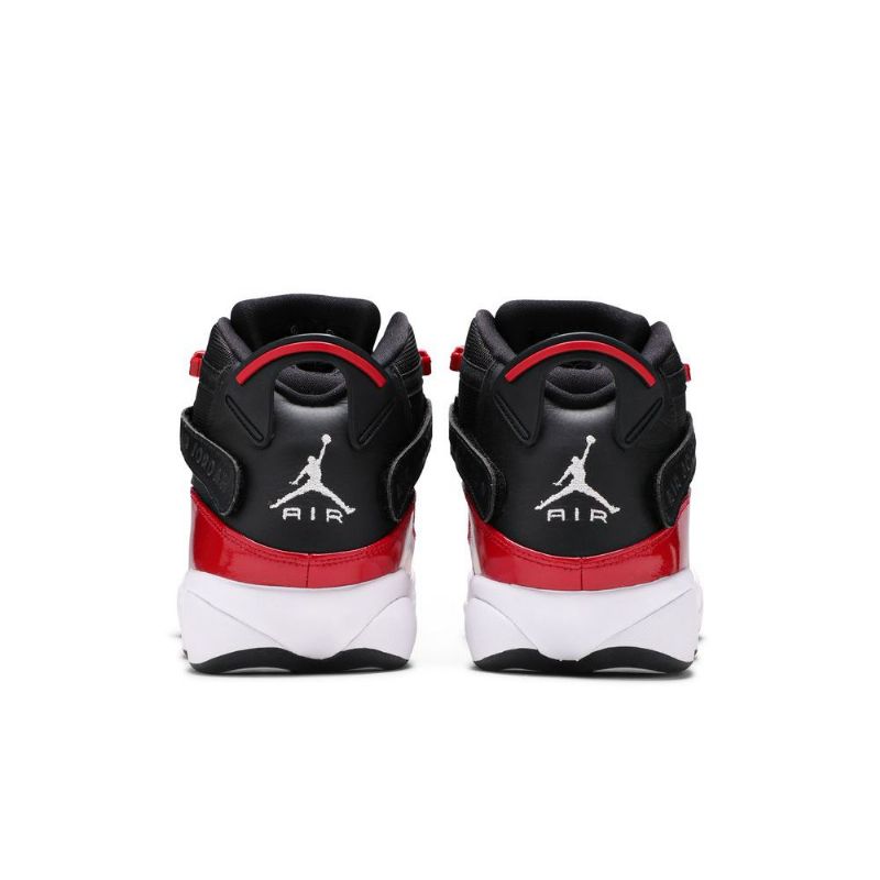 Ανδρικά Παπούτσια Air Jordan 6 Rings Μαύρα Κόκκινα Λευκά