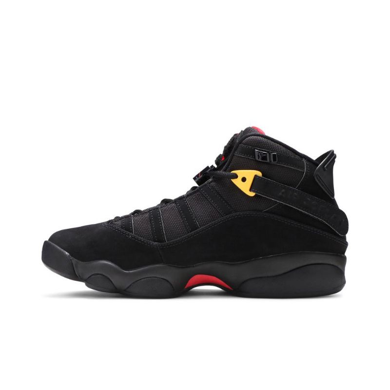 Ανδρικά Παπούτσια Air Jordan 6 Rings Μαύρα Κόκκινα Χρυσά