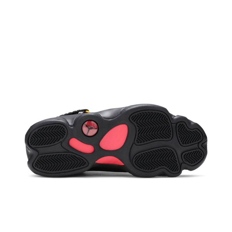 Ανδρικά Παπούτσια Air Jordan 6 Rings Μαύρα Κόκκινα Χρυσά