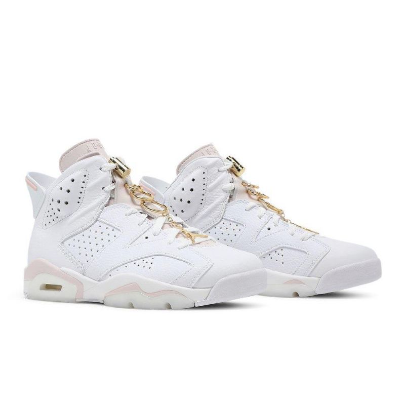 Γυναικεία Παπούτσια Air Jordan 6 Retro Άσπρο Χρυσός