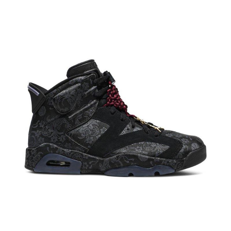 Γυναικεία Παπούτσια Air Jordan 6 Retro Μαύρος Bordeaux Γκρί