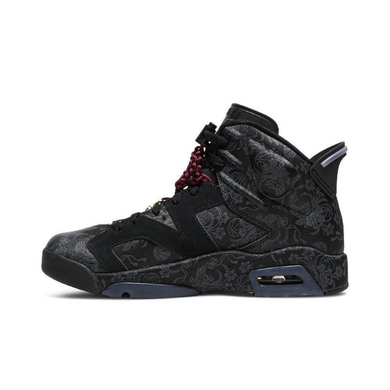 Γυναικεία Παπούτσια Air Jordan 6 Retro Μαύρος Bordeaux Γκρί