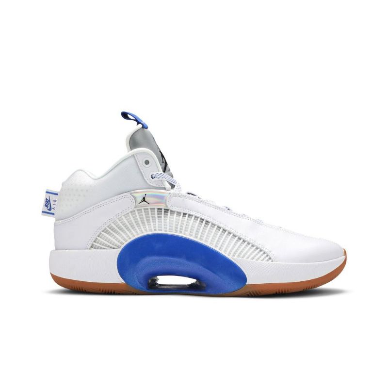 Ανδρικά Παπούτσια Air Jordan 35 Άσπρο Μπλε Ασήμι