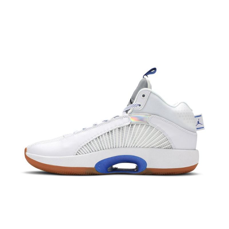 Ανδρικά Παπούτσια Air Jordan 35 Άσπρο Μπλε Ασήμι