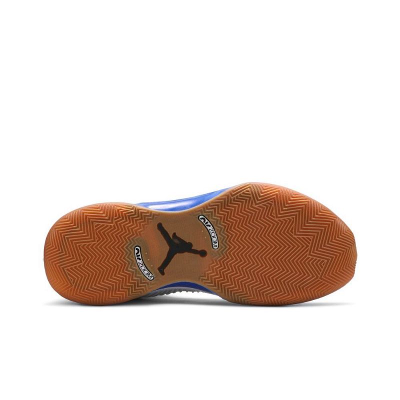 Ανδρικά Παπούτσια Air Jordan 35 Άσπρο Μπλε Ασήμι