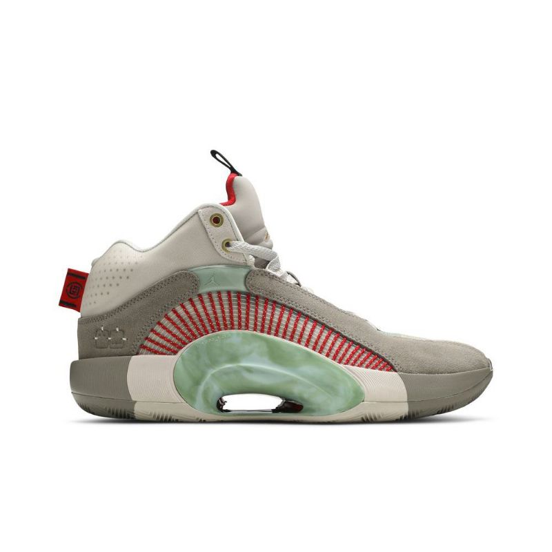 Ανδρικά Παπούτσια Air Jordan 35 Clot Λευκά Γκρι Κόκκινα Πράσινα