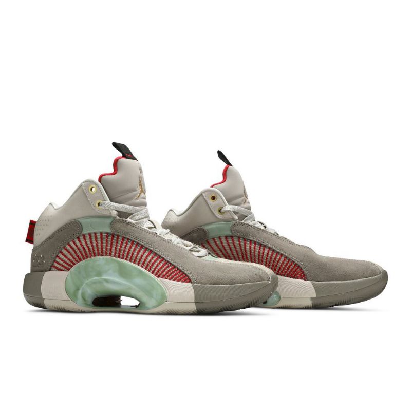 Ανδρικά Παπούτσια Air Jordan 35 Clot Λευκά Γκρι Κόκκινα Πράσινα