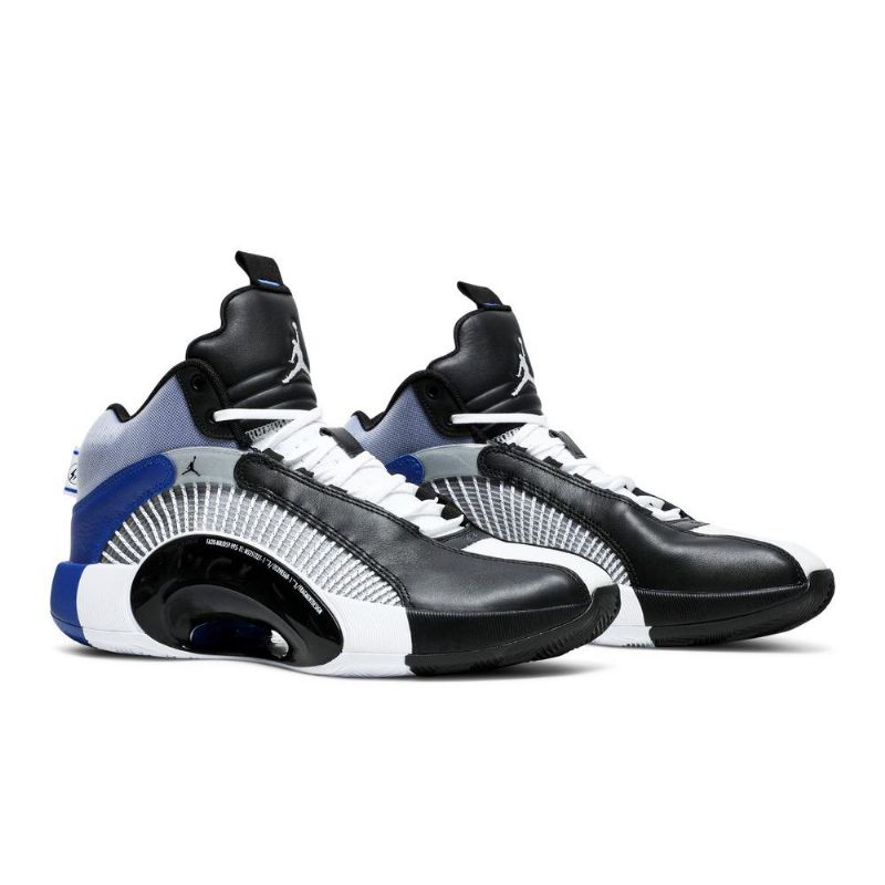 Ανδρικά Παπούτσια Air Jordan 35 Fragment Design Γκρι Μαύρο Λευκό Μπλε