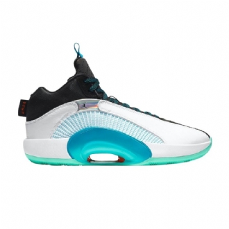 Ανδρικά Παπούτσια Air Jordan 35 Guo Ailun Gc Pf Λευκά Μαύρα Μπλε Ασημί