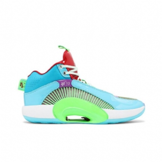 Ανδρικά Παπούτσια Air Jordan 35 Jayson Tatum Μπλε Πράσινο Κόκκινο Μωβ