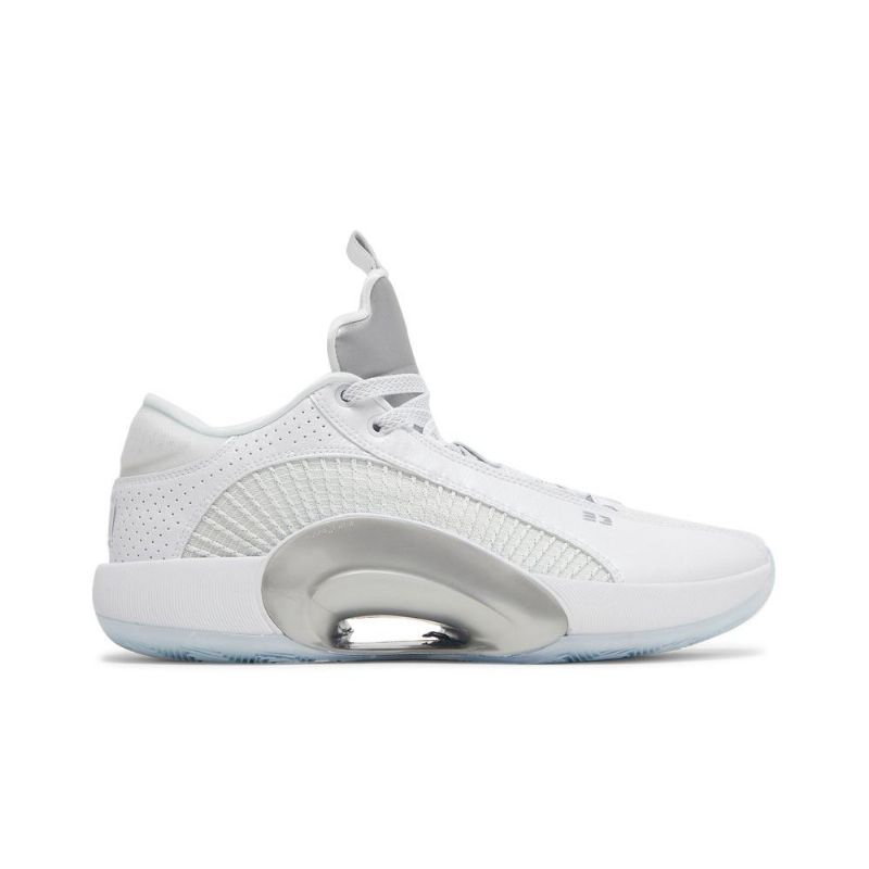 Ανδρικά Παπούτσια Air Jordan 35 Low Άσπρο Ασήμι