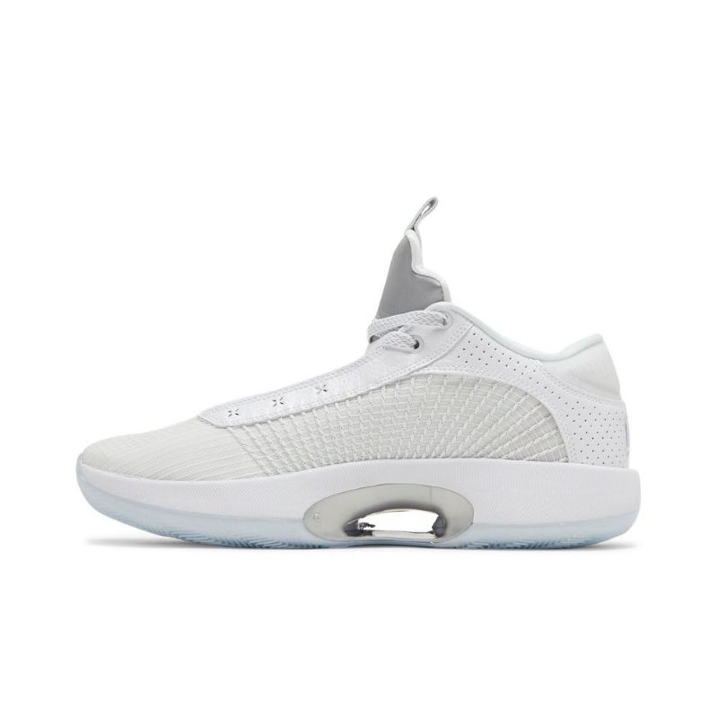 Ανδρικά Παπούτσια Air Jordan 35 Low Άσπρο Ασήμι
