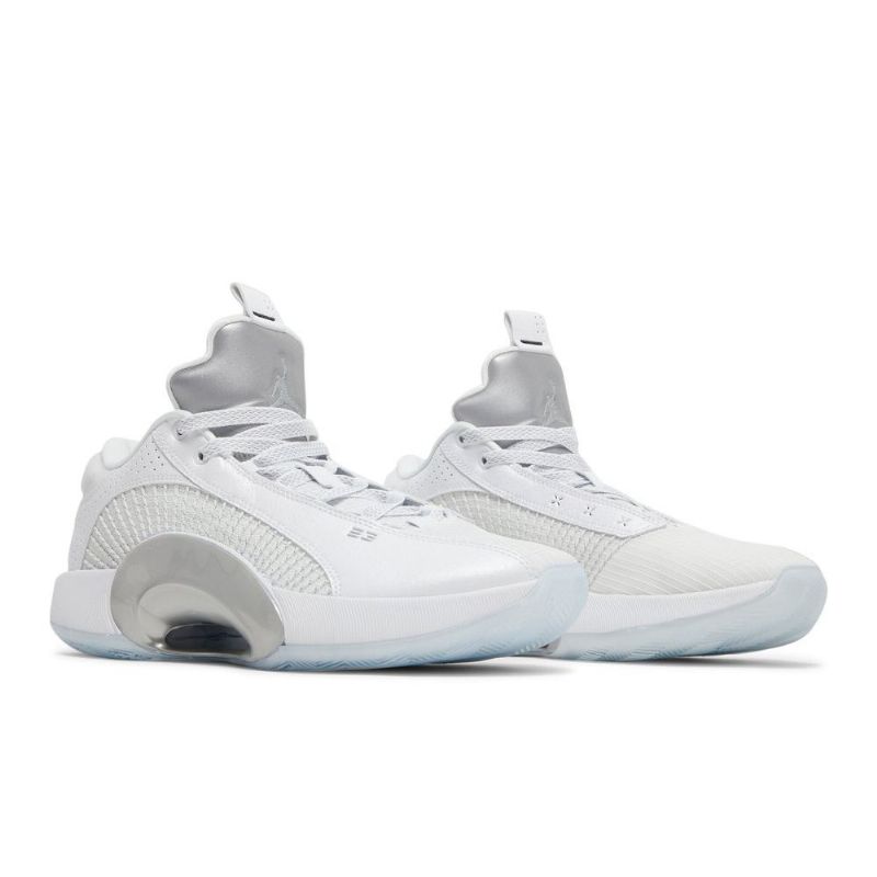 Ανδρικά Παπούτσια Air Jordan 35 Low Άσπρο Ασήμι