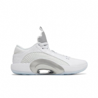 Ανδρικά Παπούτσια Air Jordan 35 Low Άσπρο Ασήμι