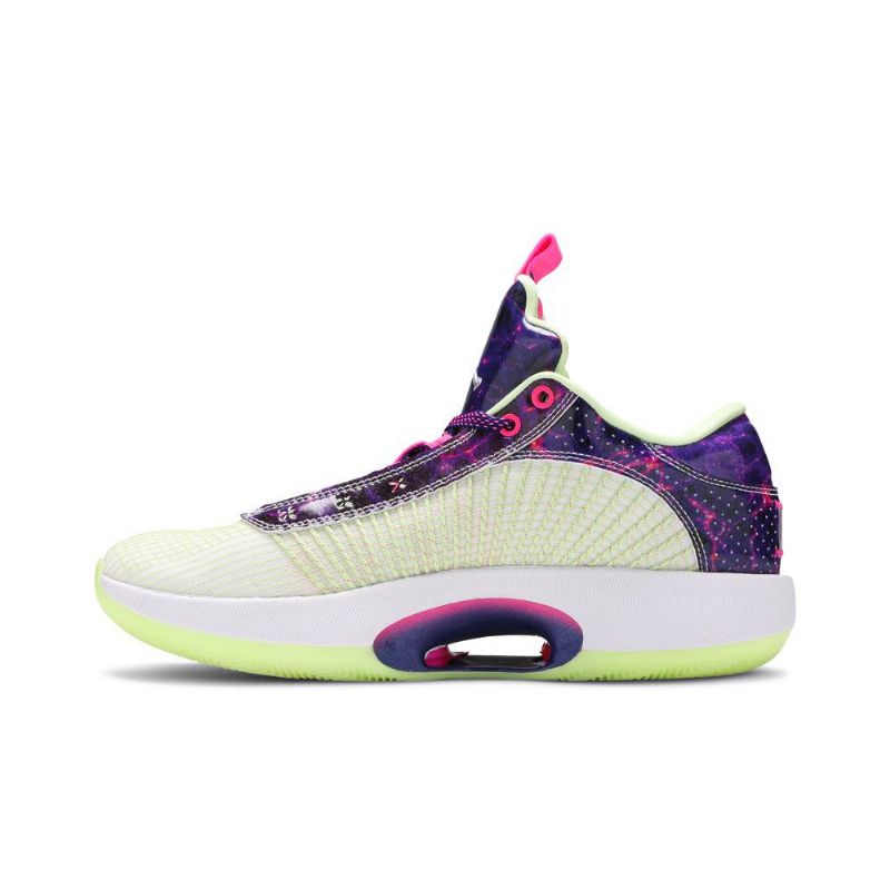 Ανδρικά Παπούτσια Air Jordan 35 Luka Doncic Low Άσπρο Μωβ Ροζ