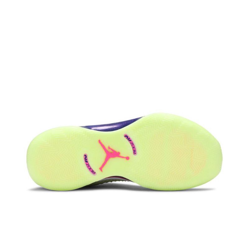 Ανδρικά Παπούτσια Air Jordan 35 Luka Doncic Low Άσπρο Μωβ Ροζ