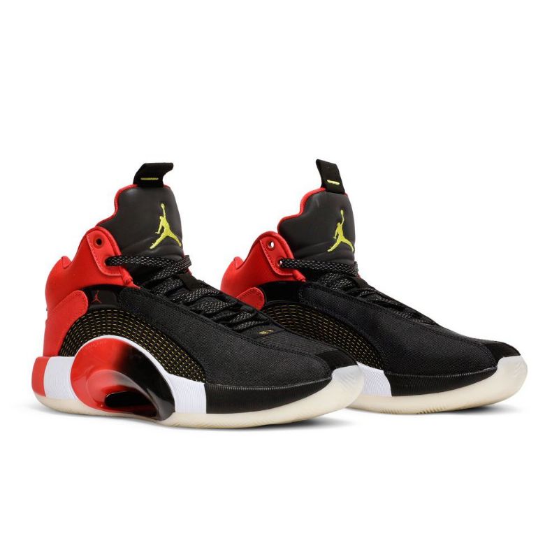Ανδρικά Παπούτσια Air Jordan 35 Μαύρα Κόκκινα Κίτρινα