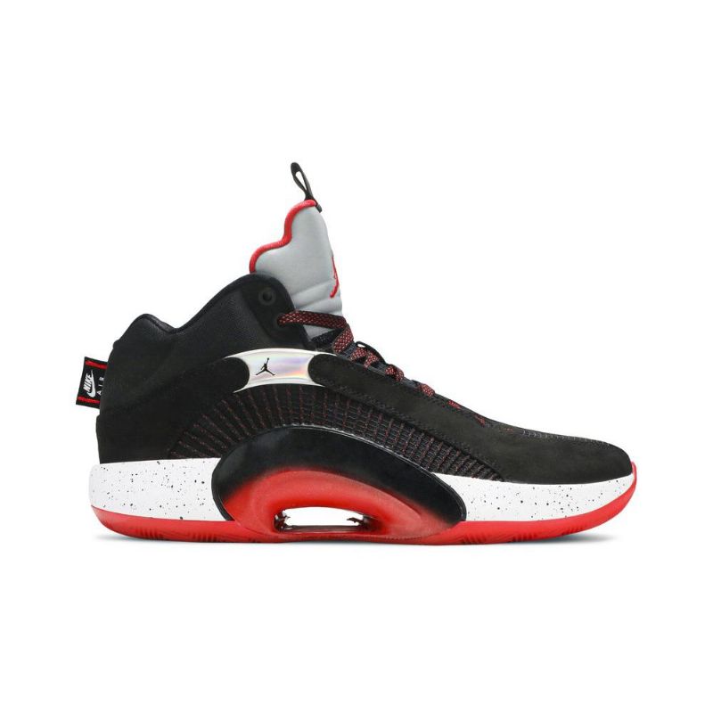 Ανδρικά Παπούτσια Air Jordan 35 Μαύρος Ασήμι Κόκκινος