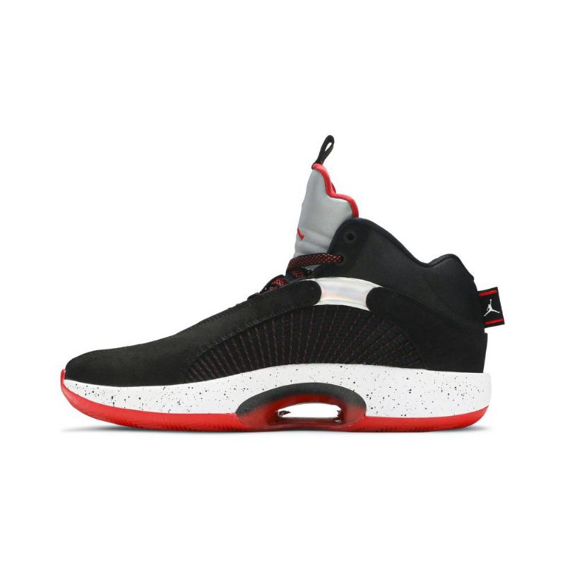 Ανδρικά Παπούτσια Air Jordan 35 Μαύρος Ασήμι Κόκκινος