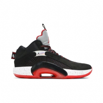 Ανδρικά Παπούτσια Air Jordan 35 Μαύρος Ασήμι Κόκκινος