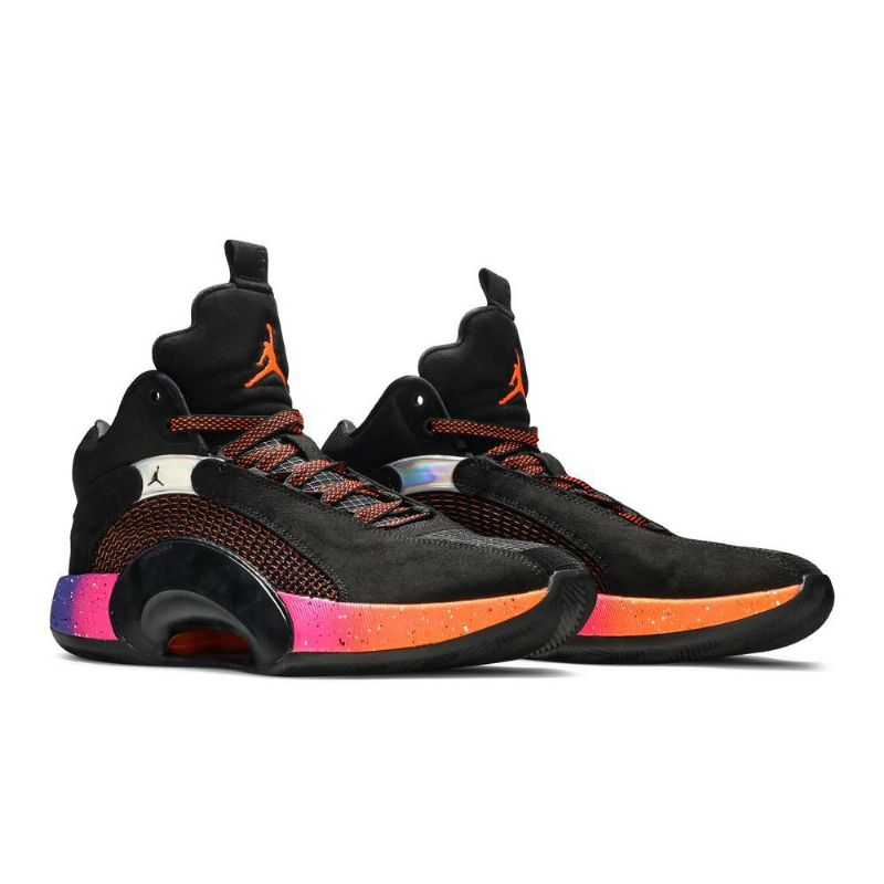 Ανδρικά Παπούτσια Air Jordan 35 Μαύρος Πορτοκάλι Μωβ Ροζ