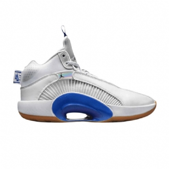 Ανδρικά Παπούτσια Air Jordan 35 Pf Άσπρο Μπλε Ασήμι