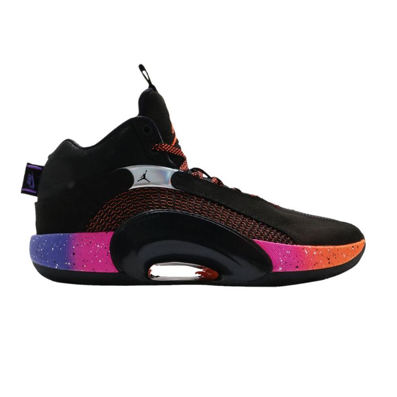 Ανδρικά Παπούτσια Air Jordan 35 Pf Μαύρος Πορτοκάλι