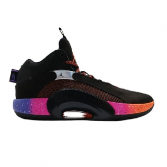 Ανδρικά Παπούτσια Air Jordan 35 Pf Μαύρος Πορτοκάλι