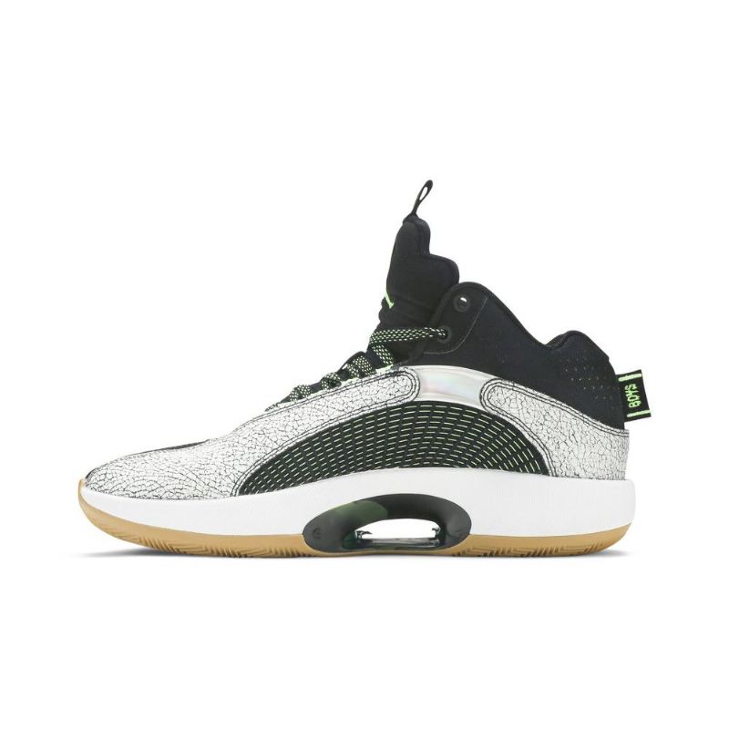 Ανδρικά Παπούτσια Air Jordan 35 Zion Williamson Λευκά Μαύρα Πράσινα