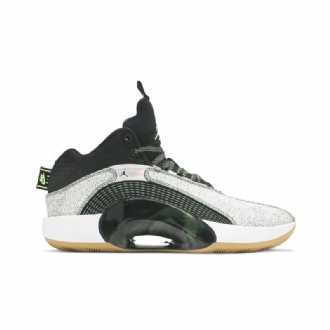 Ανδρικά Παπούτσια Air Jordan 35 Zion Williamson Λευκά Μαύρα Πράσινα