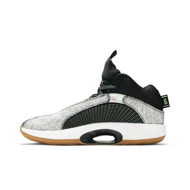 Ανδρικά Παπούτσια Air Jordan 35 Zion Williamson Pf Άσπρο Μαύρος Πράσινος