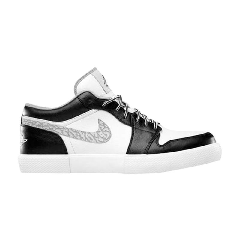 Ανδρικά Παπούτσια Air Jordan Retro V.1 Μαύρα Λευκά Γκρι