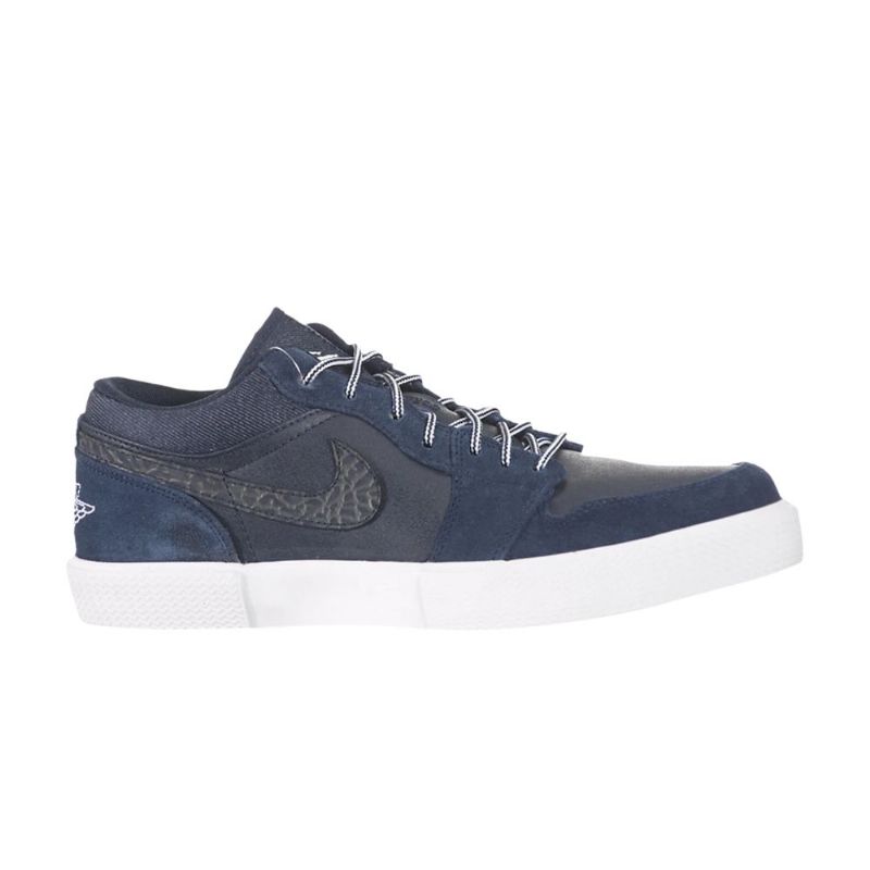 Ανδρικά Παπούτσια Air Jordan Retro V.1 Σκούρο Μπλε Άσπρο