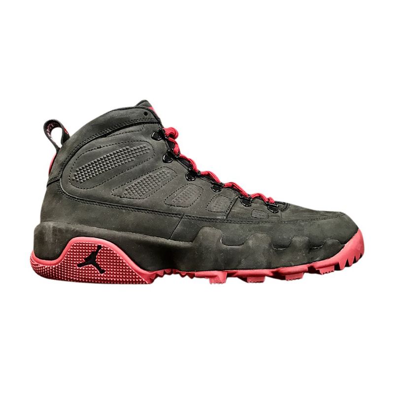 Ανδρικά Παπούτσια Air Jordan 9 Retro Boot Pe Μαύρα Κόκκινα