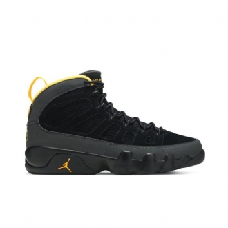 Ανδρικά Παπούτσια Air Jordan 9 Retro 'dark Charcoal University Χρυσός' Μαύρα Γκρι Χρυσά