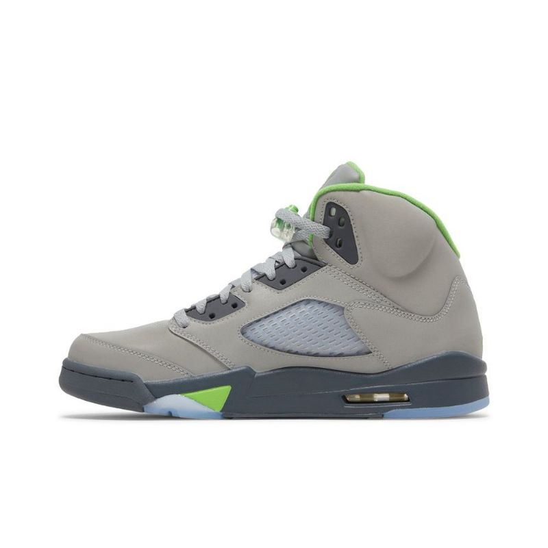 Ανδρικά Παπούτσια Air Jordan 5 Ασήμι Πράσινος Γκρί