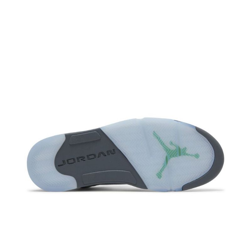 Ανδρικά Παπούτσια Air Jordan 5 Ασήμι Πράσινος Γκρί