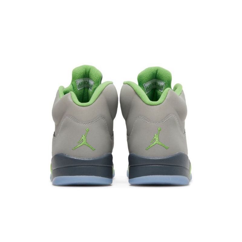 Ανδρικά Παπούτσια Air Jordan 5 Ασήμι Πράσινος Γκρί
