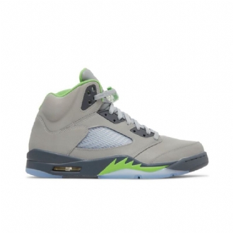 Ανδρικά Παπούτσια Air Jordan 5 Ασήμι Πράσινος Γκρί