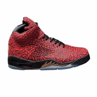 Ανδρικά Παπούτσια Air Jordan 5 Fbcc Retro Κόκκινος Μαύρος