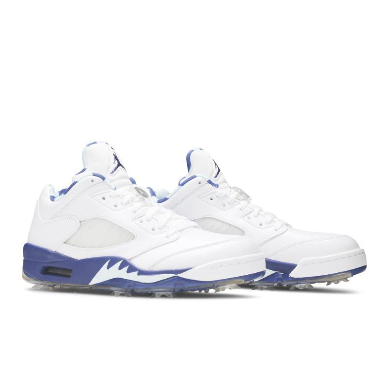 Ανδρικά Παπούτσια Air Jordan 5 Low Golf Nrg Άσπρο Μπλε