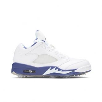 Ανδρικά Παπούτσια Air Jordan 5 Low Golf Nrg Άσπρο Μπλε