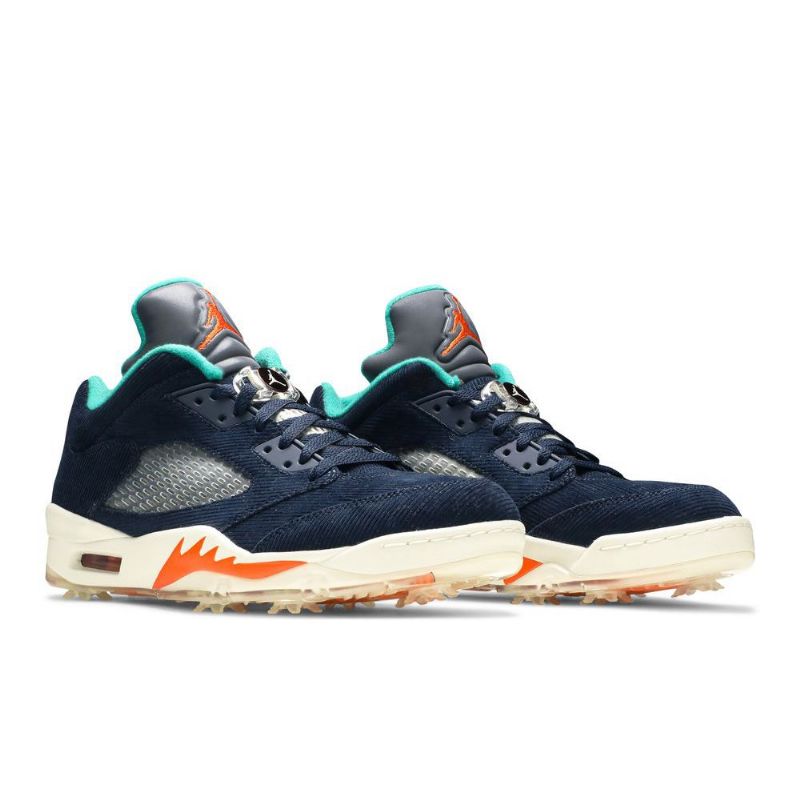 Ανδρικά Παπούτσια Air Jordan 5 Low Golf Nrg Σκούρο Μπλε Ασήμι