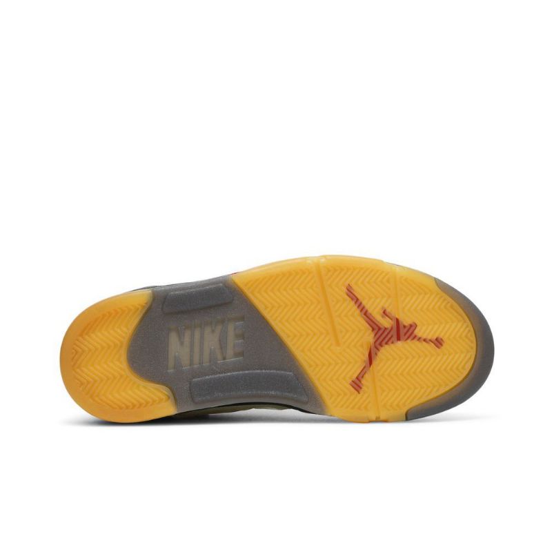 Ανδρικά Παπούτσια Air Jordan 5 Off-άσπρο Sp Άσπρο Κίτρινος Ασήμι